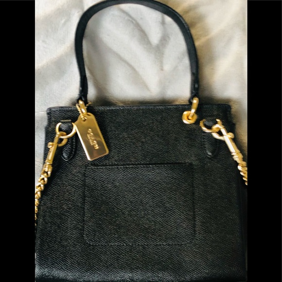 Coach Avary black crossgrain leather crossbody - Picture 2 of 12